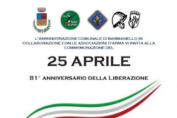 Commemorazione 81° Anniversario della Liberazione